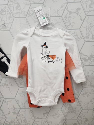 Neu mit Etikett Mädchen Halloween Outfit, von Carters, Größe Neu mit Karton - Bild 2 von 3