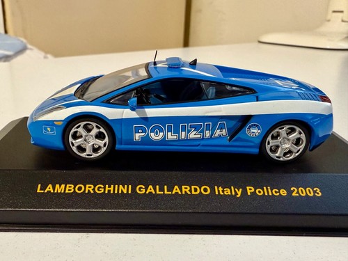 IXO MOC049 LAMBORGHINI GALLARDO POLICE 2003 1/43 - Picture 2 of 9