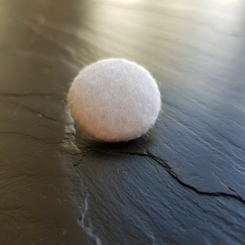 Felt hand covered buttons, metal shank felt buttons in various colours and sizes - Picture 13 of 25