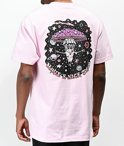 A-Lab Nice Trip Zumiez Pink Alab T-Shirt New - Picture 2 of 3