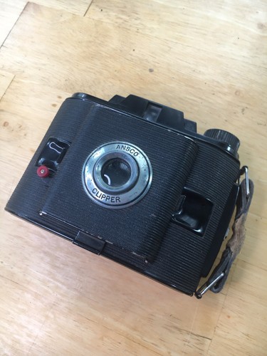 1940's Ansco Clipper Camera PD-16 616 Film USA Photography Decor Black Un-tested - Picture 11 of 11