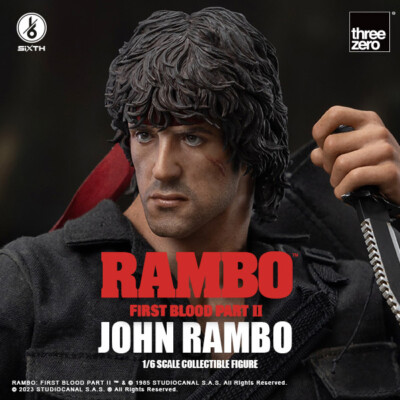 RAMBO フィギュア Amazon.com: threezero Rambo: First Blood John Rambo 1:6
