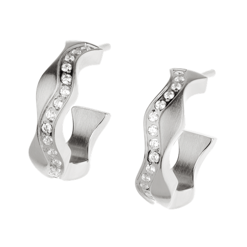 Qudo Women's Firenze Deluxe Earrings In Jet | Simon