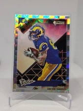 2021 DONRUSS THE ROOKIES Jacob Harris TR-JHA Insert SP RC Los Angeles Rams A3D