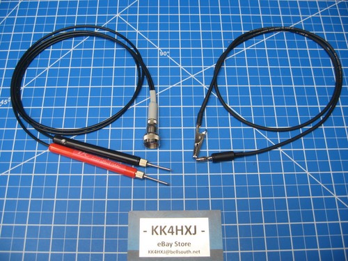 Custom VTVM Probe Set - Assembled - B&K/Eico/Knight/RCA/Paco Meters & More - Picture 2 of 7