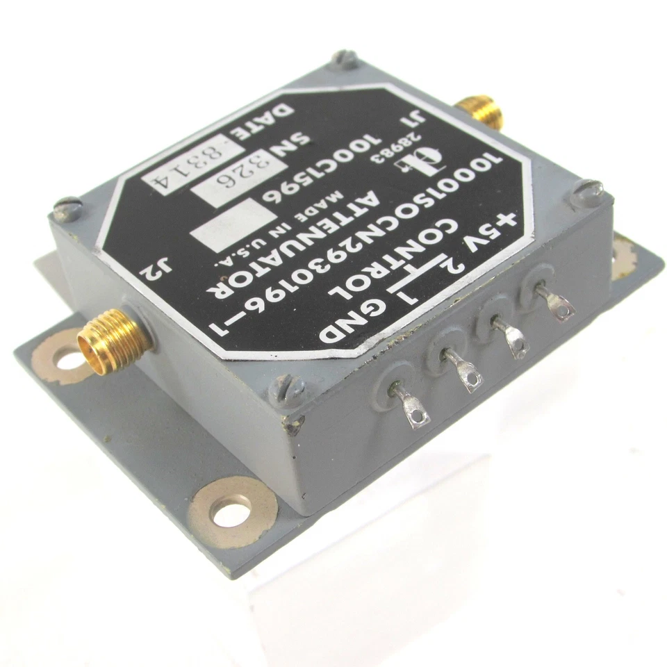 Atenuador variable Daico 100C1596 SMA hembra Foto 2 de 2