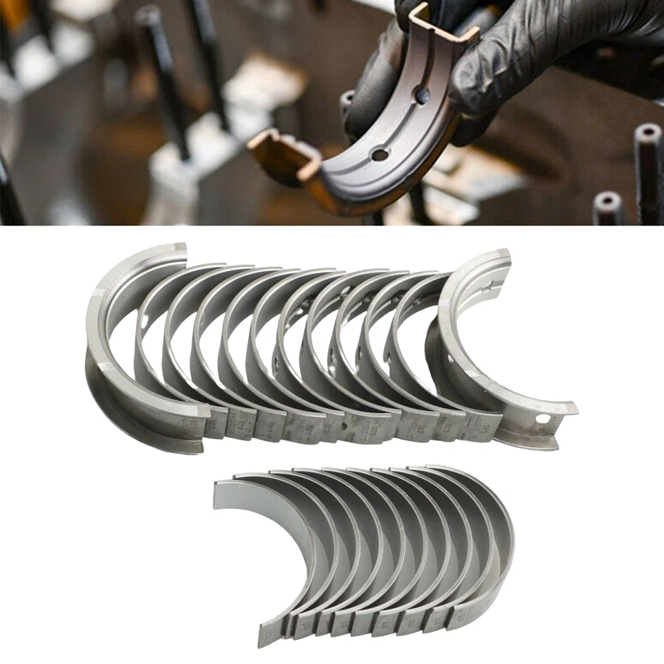 Juego de rodamientos principales y de varilla +0,1 pulgadas/0,25 mm para Volvo S40 S60 S70 2,3 L-2,5 L L5 DOHC 20v Foto 2 de 4