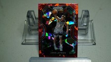 2020-21 Jake Layman Panini Prizm Red Cracked Ice No. 245