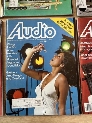 Lot: 8 “Audio” Magazine THE AUTHORITATIVE MAGAZINE ABOUT HIGH FIDELITY 1976-1977 - Picture 8 of 12