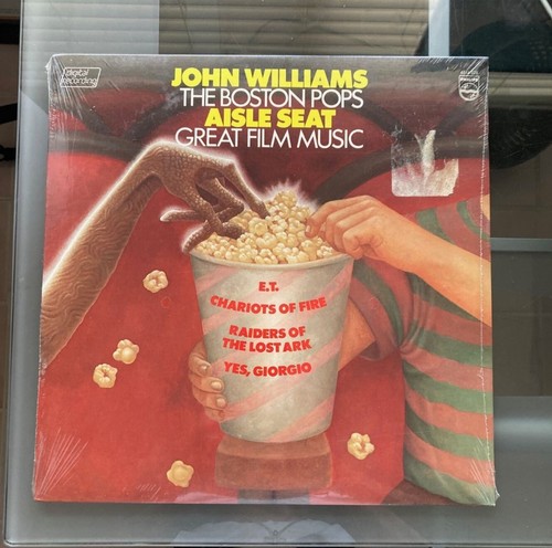 JOHN WILLIAMS & BOSTON POPS ~ TOLLE FILMMUSIK ~ LP 1982 PHILIPS VERSIEGELTER IMPORT