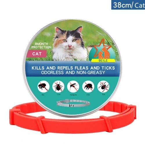 Cat Dog Flea And Tick Collar Adjustable 38/70CM 8 Months Protection Retractable - Picture 31 of 45