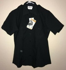 ELBECO CLASSIC SHIRT WORK WEAR NEW NWT size 38 BLACK textrop nice WOMENS