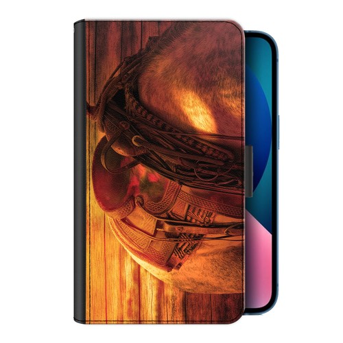 Horse Pony PU Leather Phone Case For Sony Xperia;Experia;with TPU Insert - Picture 10 of 19