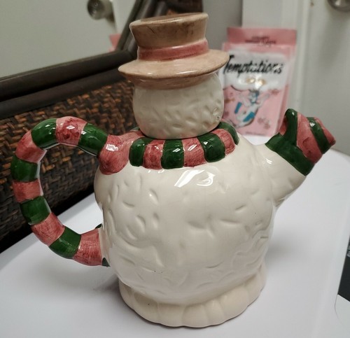 Vintage 8" Schneemann Teekanne Albert Price Produkte  - Bild 3 von 9