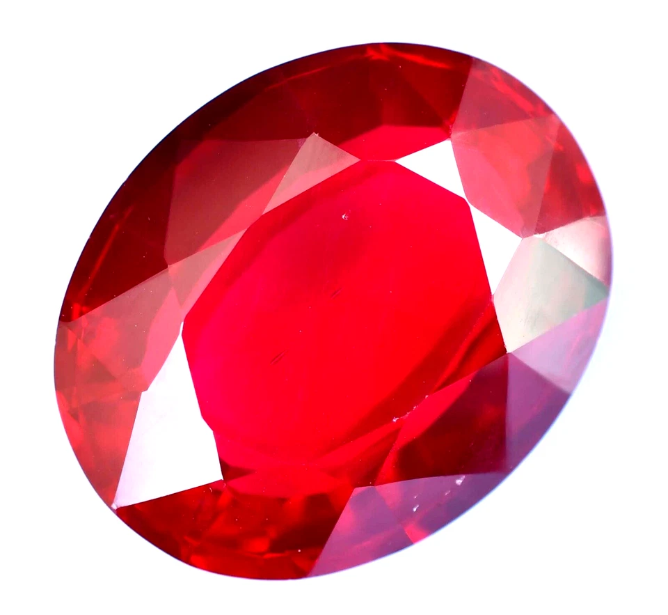 70.80 Ct Natural Mozambique Blood Red Ruby Certified Stunning Loose Gemstone - Image 3 of 4