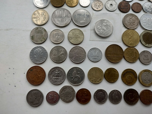 Lot of coins No. 7 100 coins from different countries of the world - Picture 11 of 14