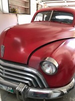 1947 Oldsmobile 2 door standard chrome