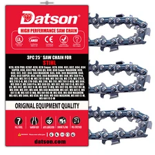 3PC,25inch Chainsaw Chain for STIHL MS 360,MS 360 C,MS 360 Pro,MS 360 QS, MS 361