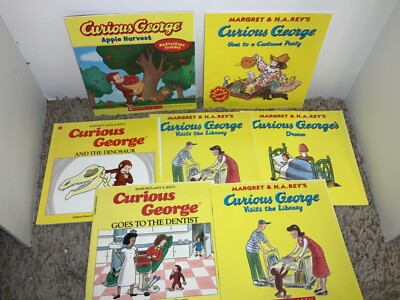 Curious George7冊 Curious George for the first time (7-Book Set