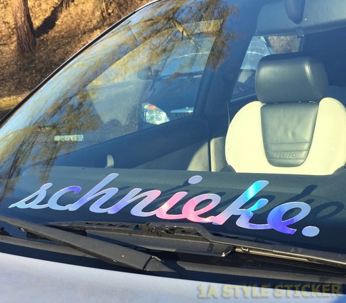 Autoaufkleber oil slick rainbow decal effektfolie regenbogenfolie glitzer holo - Picture 6 of 7