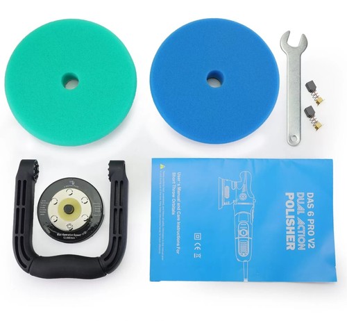 DAS-6 PRO V2 DUAL ACTION MASCHINENPOLIERER - DA PADS ENTHALTEN - WIEDERHERSTELLUNGEN - DETAILS - Bild 9 von 12