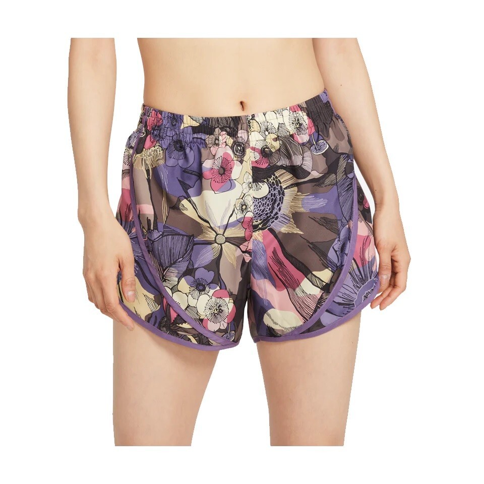 nike floral shorts womens