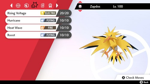 Pokemon Sword & Shield Zapdos 6IV 🌟Shiny🌟 & Non Shiny Best EVs & Nature Home - 第 5/7 張圖片