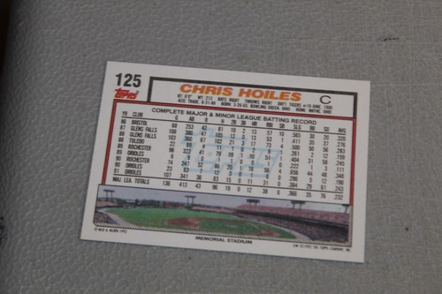1992 Topps Baseball Cards Complete Finish Fill Your List Set U-Pick 1-240 - Picture 249 of 475