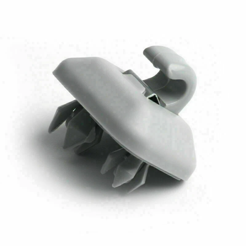Grey Sun Visor Clip 8E0857562A fit for Audi A3 A4 A5 Q5 A7 B6 B7 B8 S4 S5 Foto 3 de 4
