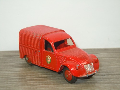 Citroen 2CV Fourgonnette Incendie - Dinky Toys 25D France *44995 - Imagen 4 de 5
