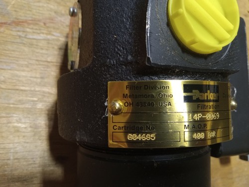 Parker hydraulic filter assembly 14P-0069 cartridge G04685 400 bar - Picture 6 of 8
