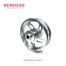 KEBEILEE CNC Aluminum Rear Wheel - Stormwheel  Design For LOSI Promoto MX 1:4