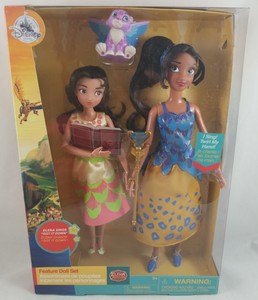 New-Disney-Store-Elena-Of-Avalor-amp-Isabelle-Deluxe-Singing-Doll-Set-2-PK