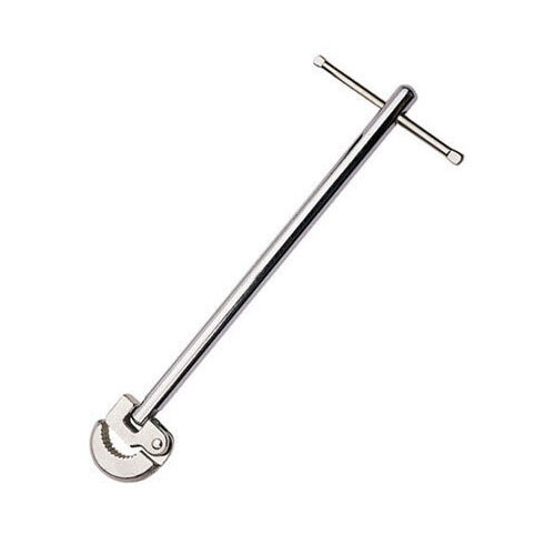 Voche® Plumbers 13/19mm Fixed Basin Wrench & 11" Adjustable Tap Nut Spanner Bath - Picture 2 of 3