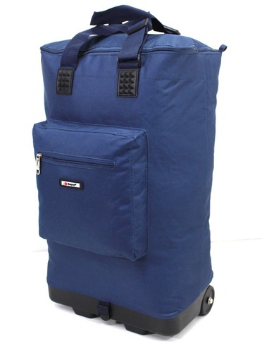 Light Weight Folding 2 Wheel Shopping Trolley Bag luggage Weekend Cabin Bag Case - Picture 47 of 57