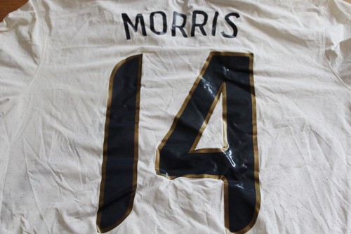 CAMISETA EMITIDA POR EL EQUIPO USNWT U20 2010 COPA MUNDIAL DE LA FIFA #14 MEG MORRIS PRÁCTICA DE JUEGO - Imagen 5 de 6