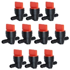 10x 1/4 " inline fuel shut off valve for briggs & stratton 494768 698183 120-212