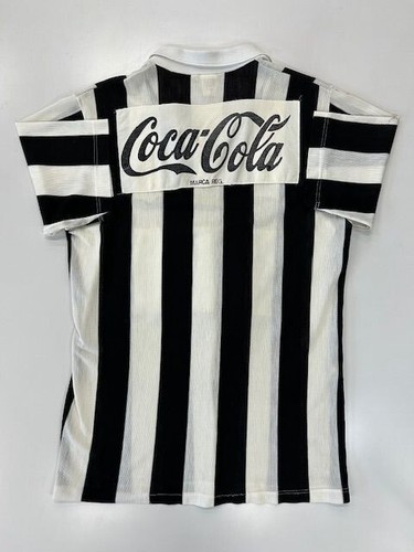 SANTOS FC 1990 1991 L Away Brasil Jersey Camisa Shirt Penalty Coca Cola - Picture 2 of 15