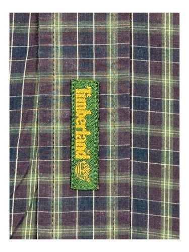 Camisa Timberland Para Hombre Talla XL Cuadros Manga Larga Marrón Abotonada Leer*** - Imagen 18 de 18