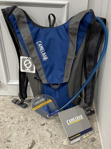 CamelBak HydroBak 50oz 1,5L Trink Wasserrucksack Rucksack blau grau