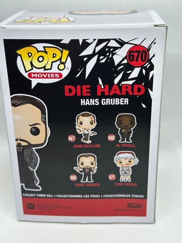 Funko Pop! DIE HARD LOT (Exclusive) 668, 670, 671, 672 - Picture 17 of 32