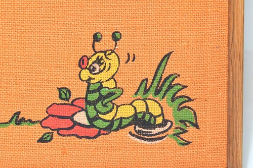 RETRO 1970 HÜHNCHEN UND WURMER BULLETIN BOARD VON CREATIVE DECO INC. - Bild 3 von 6