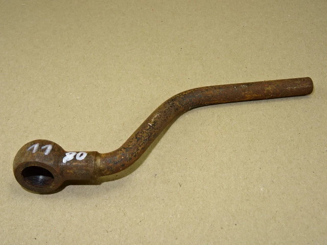 Kraftstoffleitung Dieselleitung (Länge 155mm)für Allgaier oder Porsche Traktor - Bild 2 von 3