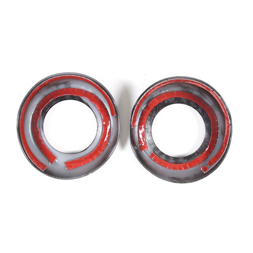 Tapas de estilo de anillo tweeter estilo carbono para Honda Pilot 2015-22 - Imagen 10 de 12