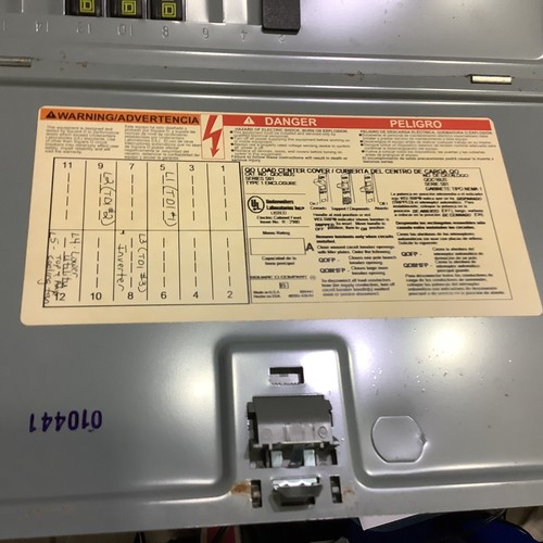 Panel C Distribut Square D OOC16US 240/120 1Phase Power Breaker,Cingular Labarge - Picture 9 of 20