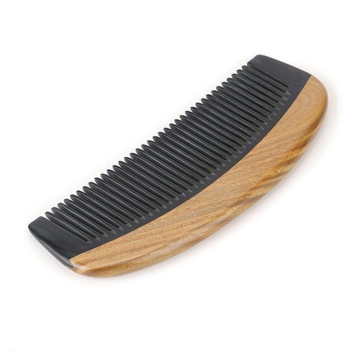 Natural Wood Sandalwood Comb Beard Wooden Comb Pocket Size Massage Hair Care 5" - Picture 10 of 11