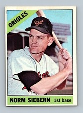 1966 Topps #14 Norm Siebern VGEX-EX