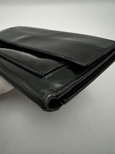 Gucci Long Wallet Patent Leather Black USED T562-2 - Picture 4 of 24