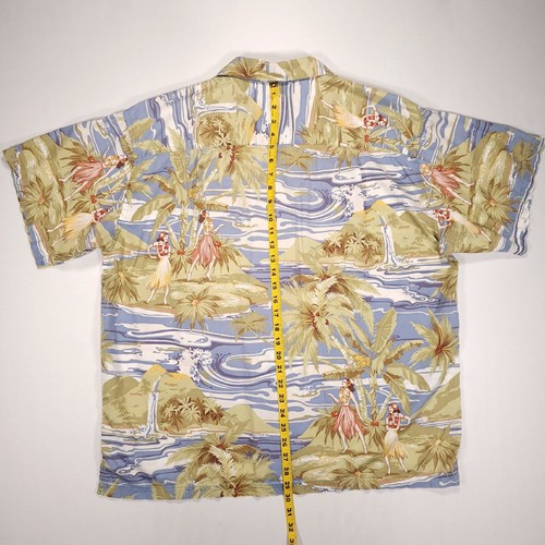 Patagonia Vintage Herren XL Pataloha Hemd Hawaii Camp Hula Girls Island Szene - Bild 12 von 14