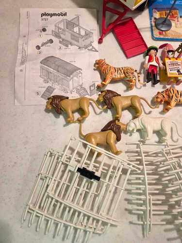 Vintage Playmobil Circus Playset + Romani Clowns & Baby Elephant - Picture 7 of 7